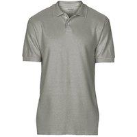 Gildan Men's Softstyle Short Sleeve Double Pique Polo Shirt in Grey | Size: 3XL