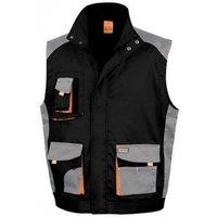 Result Men's Work-Guard Lite Gilet in Black | Size: Small
