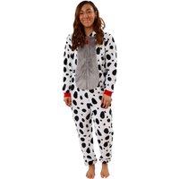 Disney Women's 101 Dalmatian Onesie in White | Size: Small