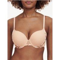 Chantelle Women's Spice Covering T-Shirt Bra in Nude | Size: 34DD
