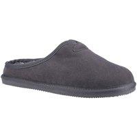 Hush Puppies Men's 'Conrad' Classic Slippers in Grey | Size: 6