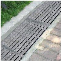 100cm W x110cm D Heavy Duty Outdoor Drain Cover Grate Galvanized Steel