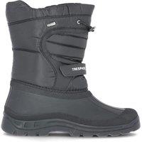 Trespass Dodo Pull On Winter Snow Boots in Black | Size: 8