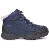 Trespass Women's Mitzi Waterproof Walking Boots in Navy | Size: 8