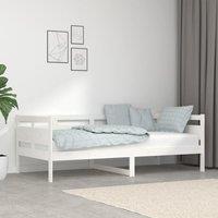 Berkfield Home Day Bed White Solid Wood Pine 90x190 cm
