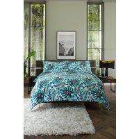 The Lyndon Company Brazil Digital Print 100% Cotton Duvet Cover Set in Green | Size: Super King