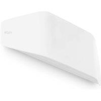 Netlighting Future 1 Light Outdoor Wall Light White IP44 E27