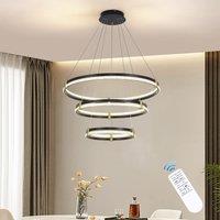 Modern 3 Ring Dimmable LED Chandelier