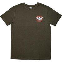 Lynyrd Skynyrd Mini Biker Patch Logo T-Shirt in Green | Size: Medium