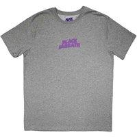 Black Sabbath Mini Wavy Band Logo T-Shirt in Grey | Size: Medium