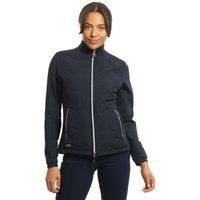 Island Green Women's Windproof Showerproof Quilted Golf Jacket in Navy | Size: Large