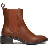 SOLESISTER Women's Harper Chelsea Boots in Tan | Size: 7