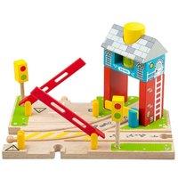 Bigjigs Rail Signal Box in Red