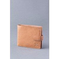 Lakeland Leather Men's 'Burneside' Leather Wallet in Light Brown