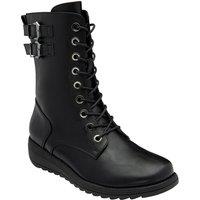 Lotus Women's Black 'Valberg' Zip-Up Boots | Size: 7