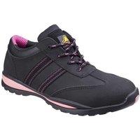 Amblers Women's 'FS47' Safety Trainers in Black | Size: 7