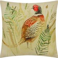 Evans Lichfield Bramble Pheasant Tartan Polyester Filled Cushion | Size: 43 cm x 43 cm
