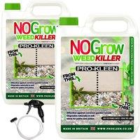 ProKleen NO Grow Double Strength Weed & Moss Killer Glyphosate Free in White | Size: 2 Pack