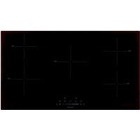 Willow 90cm Induction Ceramic Hob Hardwired with 5 Cooking Zones in Black