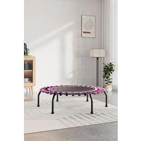 40in Bungee Cords Round Pink Trampoline