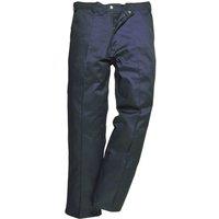 Portwest Men's Preston Workwear Trousers (2885) Pants in Navy | Size: 36R