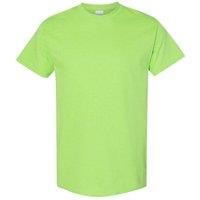 Gildan Men's Heavy Cotton Short Sleeve T-Shirt in Lime | Size: Large