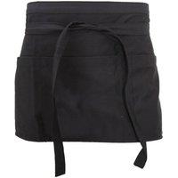 Dennys Women's Money Pocket Workwear Apron Pack of 2 in Black