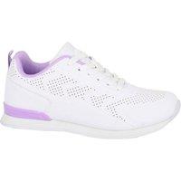 Dek Women's Fluke Lace Up Bowling Shoes in White | Size: 6