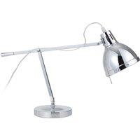 Orsina Hot Pink Adjustable Desk Lamp, Desk Lighting For Home, Flexible Angle Lamp With LED Support & Metal Base