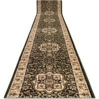 RugsX Heat-Set Royal Runner in Green | Size: 80 cm x 130 cm