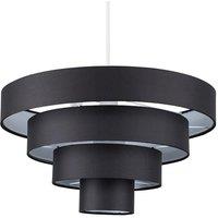 ValueLights Nevada Black Ceiling Pendant Shade