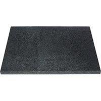 Orsina Black Granite Worktop Saver, 40 x 30 cm, Scratch-Resistant Surface for Food Preparation & Hot Cookware in Grey | Size: 40 x 30 cm