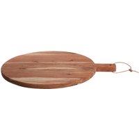 Orsina Socorro Large Round Acacia Wood Board in Natural