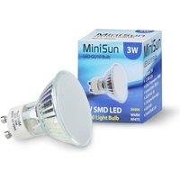 ValueLights GU10 Pack of 10 3W Spotlight Warm White LED Bulbs