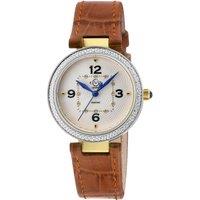 Piemonte Swiss Quartz Diamond Leather Watch