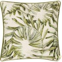 Wylder Nature Kielder Forest Sherwood Chenille Piped Cushion | Size: 43 cm x 43 cm