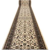 RugsX Heat-Set Royal Runner in Brown | Size: 120 cm x 280 cm