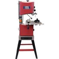 Lumberjack 10 Bandsaw Cast Iron Table Top with Leg Stand in Red | Size: 1000mm x 1000mm