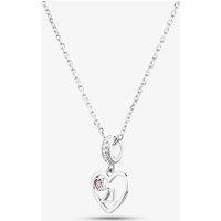 Rosa Lea Women's 21 Heart Dangle Charm AM-2THB004804 in Pink