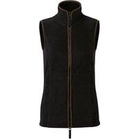 Premier Women's Artisan Fleece Gilet in Jet Black | Size: 2XL