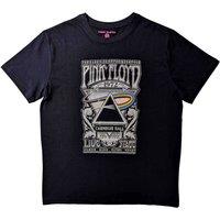 Pink Floyd Carnegie Hall Poster T-Shirt in Black | Size: 1-2 Years