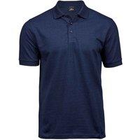 TEE JAYS Men's Luxury Stretch Pique Polo Shirt in Grey | Size: 2XL