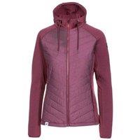 Trespass Women's Grace Sports Full Zip Hoodie in Maroon | Size: 2XS