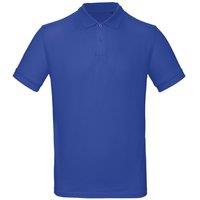B&C Men's Collection Inspire Polo Shirt in Blue | Size: Medium