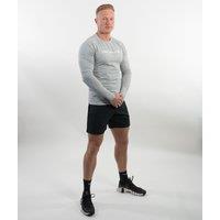 Discipline 365 Men's Discipline Black Gym Shorts with Mesh Insert Pockets & Brand Detail | Size: Extra Large