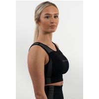 Discipline 365 Women's Discipline Seamless Sport Fitness Bra with Detail in Black | Size: Small