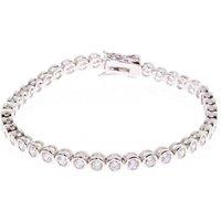 Cachet London Women's Cachet Dawn Tennis Bracelet in Silver
