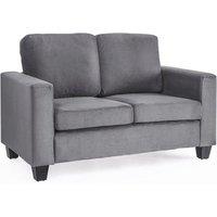 Home Detail Enderby Velvet 2 Seater Sofa in Grey