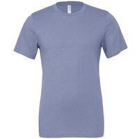 Bella + Canvas Men's Jersey Crew Neck T-Shirt in Blue | Size: 2XL