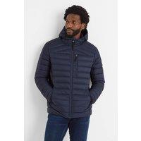 TOG24 Men's 'North' Hooded Down Jacket in Dark Indigo | Size: Medium